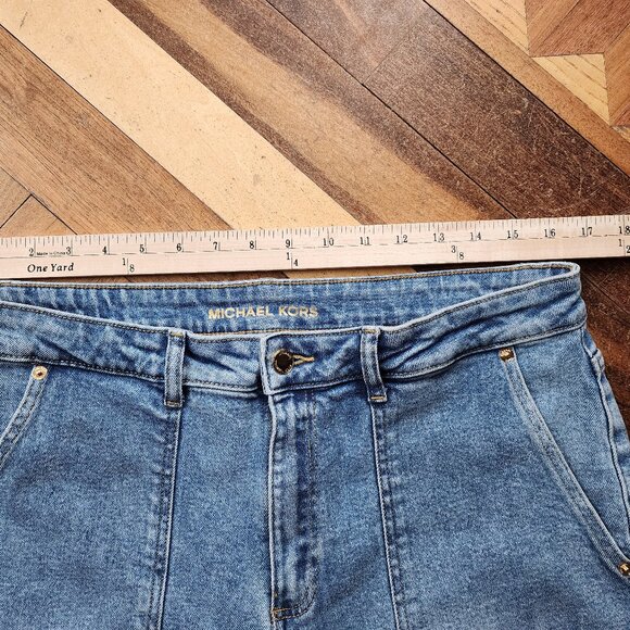 Michael Kors Light Wash Bootcut Flare Jeans Size 14 - Picture 6 of 16